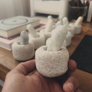 MINI MORTERO MÁRMOL